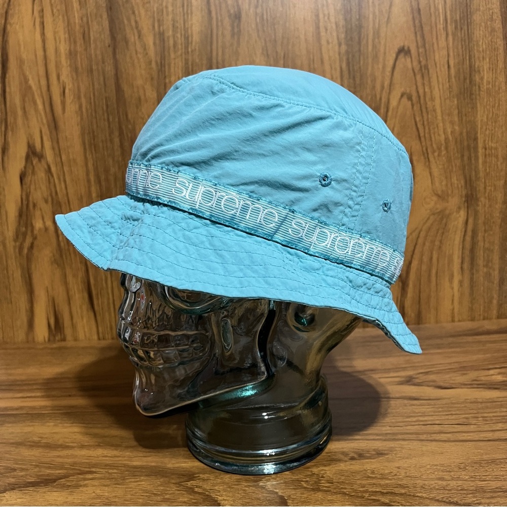 Supreme Tonal Taping Crusher BucketHat Pale Green Tiffany Blue Made in USA